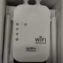 WiFi Extender,WiFi Extender Signal Booster for for Home & Outdoor, Device Servers Covers Up to 6000 Sq. ft and 35 Devices, Internet Booster (Medium)