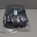 Rutterllow 100% Blackout Curtain 2 Panels , Heat and Full Light Blocking Drapes with Grommets for Bedroom, Thermal Insulated Window Treatment Drapes for Living Room(Dark Grey, 52Wx45L)