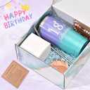 Birthday Gifts for Women, Gift for Womens, Happy Birthday Bath Set Gift Basket, Unique Spa Gift Idea for Mom, Bestie, Wife, Female Friends, 18th, 30th, 50th, 60th, Gifts for Women Who Have Everything