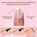 300Pcs Square French Tip Press on Nails, Pink Blue Extra Short Soft Gel Nail Tips, Pre-lasting Acrylic Fake Nails, No Need to File False Nail Tips Extension for Women Nails DIY in 15Sizes