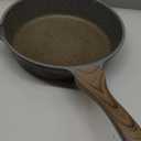 SENSARTE Nonstick Skillet, Deep Frying Pan 10-inch, Saute Pan with Lid, Stay-cool Handle, Healthy Stone Cookware Cooking Pan, Induction Compatible (10-Inch/3.5QT) (Gray)