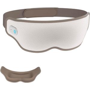 F&G Eye Mask Massager with Heating and Cooling Functions,Sleep Eye mask,Adjustable Heating and Vibration Function,Suitable for Migraines,Relieve Eye Fatigue,Improve Sleep for Women Men