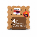 3 Pack Set Biscuit Coasters