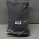 Yakamok Total Blackout Curtains, 2 Thick Layers Completely Blackout Soild Thermal Insulated Drapes with Black Liner for Bedroom(62Wx84L, Dark Grey, 2 Panels)