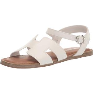 Girls Sandals Kids Open Toe Flat Sandals Ankle Strap Dress Shoes for Toddler Little Big Kid 2