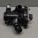 Genuine Water Pump Thermostat Housing Assembly 06L121111H 06L121011B 06L121111 Suitable,Compatible With A3/A4/A5/A6/A7/Q3/Q5Q7