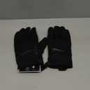 INBIKE Waterproof Winter Motorcycle Gloves Thermal Fleece Touchscreen with TPR Palm Pad Cushioning Hard Knuckle Black X-Large