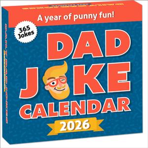 Dad Joke Calendar 2026 | Page A Day Tear Off Calendar Gift For The Dad Joke Lover, Great Christmas Gift, Funny Daily Dad Jokes Desk Calendar, Stocking Stuffer Gift For Men & Women, 365 New Jokes & Puns for The New Year