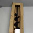 SYITCUN Auger Drill Bit for Planting - 4"X24" Heavy-Duty Post Hole Auger - Auger Post Hole Digger for Fence- 3/8" Hex Drive Drill