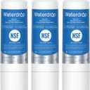 Waterdrop DA29-00020B Refrigerator Water Filter, Replacement for Samsung HAF-CIN/EXP, DA29-00020A/B, DA29-00020B-1, RF263BEAESR, RF28HMEDBSR, RF263TEAESG, RF4287HARS, 3 Filters