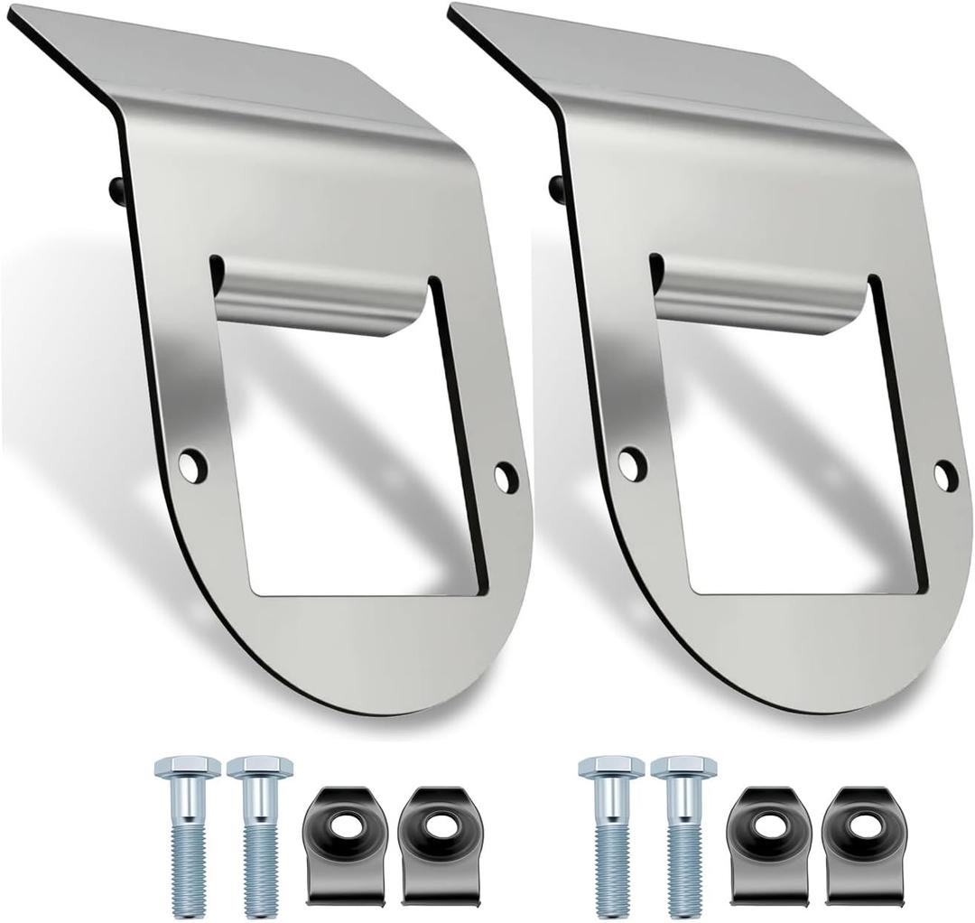 Watermelon Light Bracket For Universal Truck RV,Watermelon Lights Under Glow Bracket, Stainless Steel Watermelon Light Brackets Universal(2PCS)