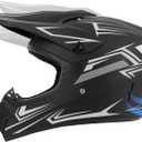 Youth Kids Dirt Bike Motocross Helmet (Goggles Gloves Face Mask) 4PCS Set, DOT Approved Boys Full Face Motorcycle Helmets, ATV BMX MX Mountain Bike Off Road Kid Helmet (Gray, M)