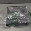 Honeydak Metal Cup and Lid Holder Wall Mount Portion Sauce Lid Organizer Holder 3 Compartments Fits 2 to 5.5 oz Cup Dispenser Storage for Kitchen Counter Restaurant Coffee Bar Stations, Black