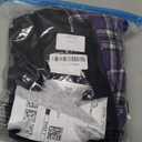 Kuoser Warm Dog Coat, Waterproof Dog Jacket for Extra Large Dogs, Adjustable Durable XXXL Doggie Winter Coat Reversible Puppy Cold Weather Apparel for Large Breed, Purple 3XL