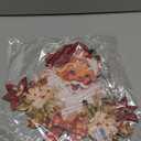 Vintage Style Santa Claus Welcome Sign - Wooden Hanging Sign for Front Door Xmas Wall Hanging Decor for Indoor Outdoor Christmas Party Supplies