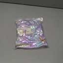 Hiroyuki Iridescent Makeup Bag, 14 inches Cosmetic Bag, Large Capacity Travel Pouch (Face, purple)