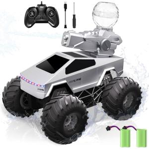 Amphibious Remote Control Car, 1:16 Monster Truck Toys for Boys RC Cars, 2.4GHz Waterproof RC Trucks,4WD All Terrain Off-Road RC Car, Kids for Boys Girls Age 5+ Years Old