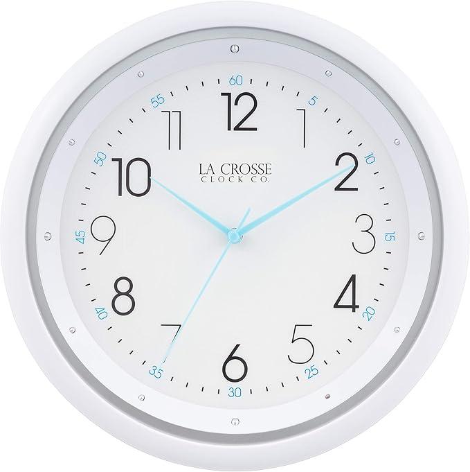 Click to see full view
La Crosse Technology 404-4525 10 Inch Night Vision Quartz Wall Clock, White