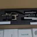 Smart Door Lock with Handle,Fingerprint Exterior Locks,Smart Locks for Front Door/Bedroom/Office,Electronic Digital Keypad Smart Lock,Auto Locked & App Control(Silver)