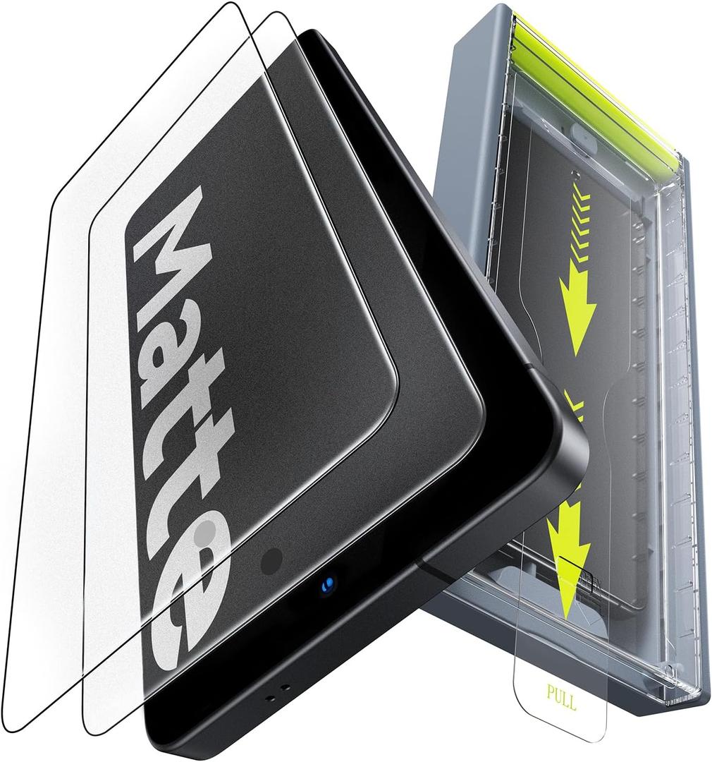 WSKEN Matte Screen Protector for Samsung Galaxy S26 Ultra - [Anti-Glare & Anti-Fingerprint][Smooth as Silk][0.02s Fingerprint Unlock] 9H+ Tempered Glass With Auto Fit Box Zero Bubble,2 Pack