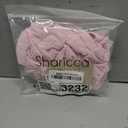 SHARICCA Womens Sexy Mesh Ruffle Panties Booty Boy Shorts Underwear (Medium-Large, Pink)