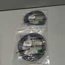 2 x USB 3.0 Extension Cable 6FT USB Extension Cable Male to Female Durable Braided Material High Data Transfer Compatible with USB Keyboard,Mouse,Flash Drive, Hard Drive,Printer