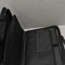 ENGPOW Accordion File Organizer, Fireproof Expanding File Folder with 13 Pockets Document Organizer with Handle & Labels, Portable Home Travel Safe Storage for Letter A4 Files and More, Black