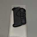 Mini Keyboard with Touchpad-2.4GHz & Bluetooth Dual-Mode,7-Color Backlight, Multimedia Hotkeys, Rechargeable, for Android TV Box, Smart TV, Projector, PS3, PC, Tablet, Windows/iOS/Android