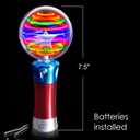 ArtCreativity Spinning Light Up Toy Wand Magic Ball with LED Lights, Sensory Spinner for Kids, Party Favors & Classroom Prizes, Autism-Friendly Gift