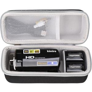 Aproca Case Compatible with kimire/ZYDIIE/Suttie/Canon VIXIA HF R800 R700 Digital Camera Recorder, Portable Storage Bag for Accessories (Case Only)