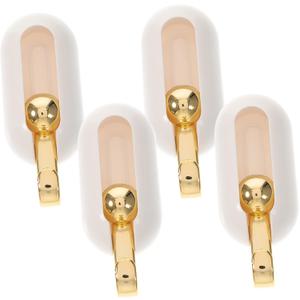 ARTIBETTER Wall Hooks for Hanging 4pcs Adhesive Hooks for Clothes Adhesive for Heavy Duty