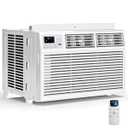 12,000 BTU Window Air Conditioner, 3-in-1 AC Unit with Dehumidifier for Large Room/Living Room Up to 550 Sq. Ft, Quiet & Energy Saving Window AC with Remote, 4 Fan Speeds, 24H Timer, Sleep Mode