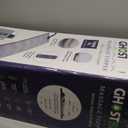 GhostBed Massage Mat with 3" Gel Memory Foam - 7 Full-Body Massage and Stretching Programs, Plus Vibration and Heat Therapy, Charcoal Grey