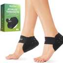 Plantar Fasciitis Heel Protector Cups - Welnove 5/8" Height Silicone Gel Heel Inserts Pads for Women Men, Heels Spur Pain Relief, Achilles Tendonitis Dry Cracked Heels Support Cushion,Size S