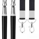 2 Pack Dog Whistle, Dog Whistle to Stop Barking Neighbors Dog, Adjustable Ultrasonic Silent Dog Whistle, Professional Recall Dog Training Whistles, with Lanyard (Black)