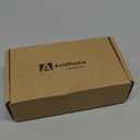 Asidrama 10 Pack Single Hole Center Champagne Bronze Cabinet Knobs, Kitchen Cabinet Hardware for Cupboard Drawer Dresser Knobs