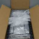 MUDEELA 8-Tier Pots and Pans Organizer under Cabinet, 15.83" Height Heavy Duty Pot Pan Organizer Kitchen Cabinet Organization and Storage, Adjustable Pot Rack for Frying Pan, Cast Iron Skillet, Black