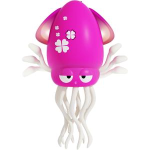 Electric Dancing Octopus Light Music Suitable for 12-18 Months Old Baby Toys, Kid Crawling Squid Toys Suitable for Toddler Tummy time, Christmas for 1 2 3 4 5 6 Year Old Girl (Purple)