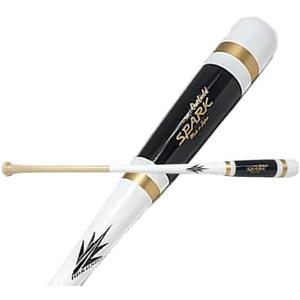 HAKUSOH Spark Fungo Outfield (Ho/Maple) Baseball & Softball Bat Training Wood Bat for Coaches [Made in Japan] (Fungo -Outfield- 38")