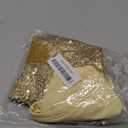 Birthday Dog Dress with Gold Sparkly Sequin Princess Dog Clothes for Small Medium Large Dogs Girls Boys Cats Outfit Apparel L
