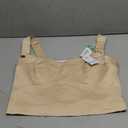 GUESS Women's Eco Sleeveless Aurora Corset, Pearl Oyster Multi XL