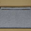 Dog ramp for Small Dogs, 2-in-1 Pet Steps & Ottoman - Foldable Dog ramp for Couch, Non-Slip Wooden Pet ramp for Puppy Senior Injured Dogs (Light Grey, XL(17.13H))