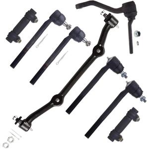ECCPP Suspension Kit Front Inner Outer Tie Rod End for Chevy S10 1996-2003