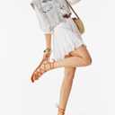 PiePieBuy Womens Lace up Square Toes Flat Sandals with Ankle Strap Summer Criss-Cross Gladiator Shoes (7.5, 1-snake Print)