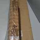 LazBlinds No Tools No Drill Cordless Bamboo Roman Shades, Light Filtering Window Treatment, Roll Up Bamboo Blinds for Windows 36'' W x 72'' H, Ceylon Light Russet