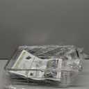 JASIWAY Dish Drying Rack in Sink, Expandable Stainless Steel Dish Drainers for Kitchen Counter, Dish Dryer Rack for Inside Sink, Over The Sink Dish Racks with Utensil Holder, Silver