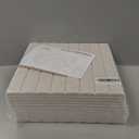 Bumusty Large Cork Board Alternative-48 x 36" Felt Bulletin Board Tiles, with 30 Pushpins, 70 Adhesive Tabs, 12-Pack Slat Wall Paneling, Cork Boards for Office Push Pin Board Felt Board-Oatmeal