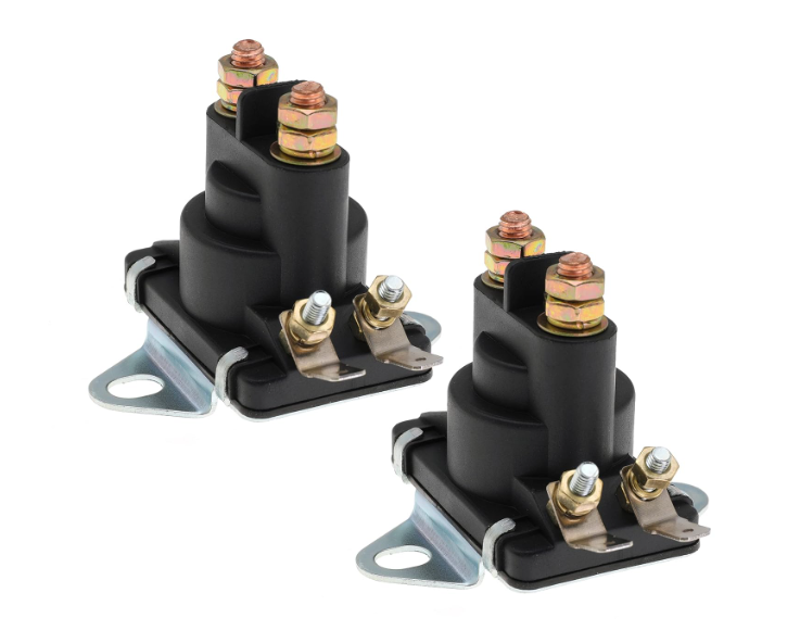 12V Starter Solenoid Tilt Trim Relay Replace 89846070 8994318 8996158 8996158T 89818864T for Mercury & Mariner Outboards for MerCruiser 2.0 3.0 4.3 5.0 35Hp-275 HP 2PCS