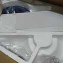 addlon Ceiling Fans with Lights, 42 Inch Low Profile Ceiling Fan with Light and Remote Control, Flush Mount, Reversible, 3CCT, Dimmable, Quiet, Black Small Ceiling Fan for Bedroom Indoor/Outdoor Use