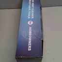 Sealegend 50-Pieces 35-Feet Dryer Vent Cleaner Kit, Dryer Cleaning Tools, Include Omnidirectional Blue Dryer Lint Vacuum Attachment, Dryer Vent Brush, Universal Vacuum & Dryer Adapters